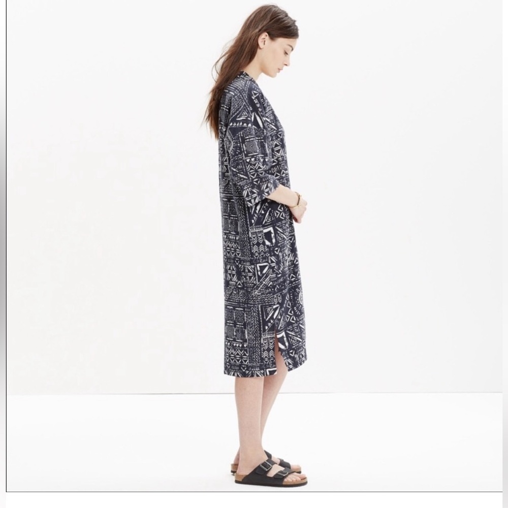 Madewell Inkspell Indigo Kimono Jacket